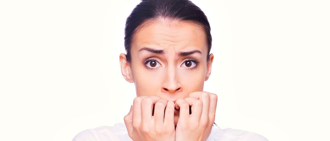 Una donna è infettata da parassiti