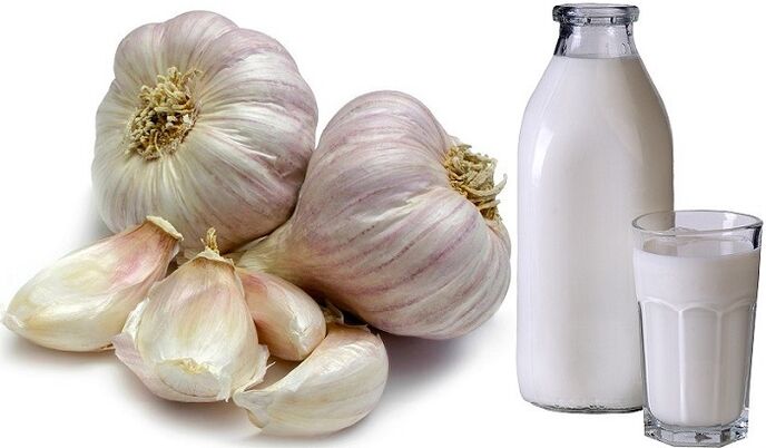aglio e latte per pulire i parassiti